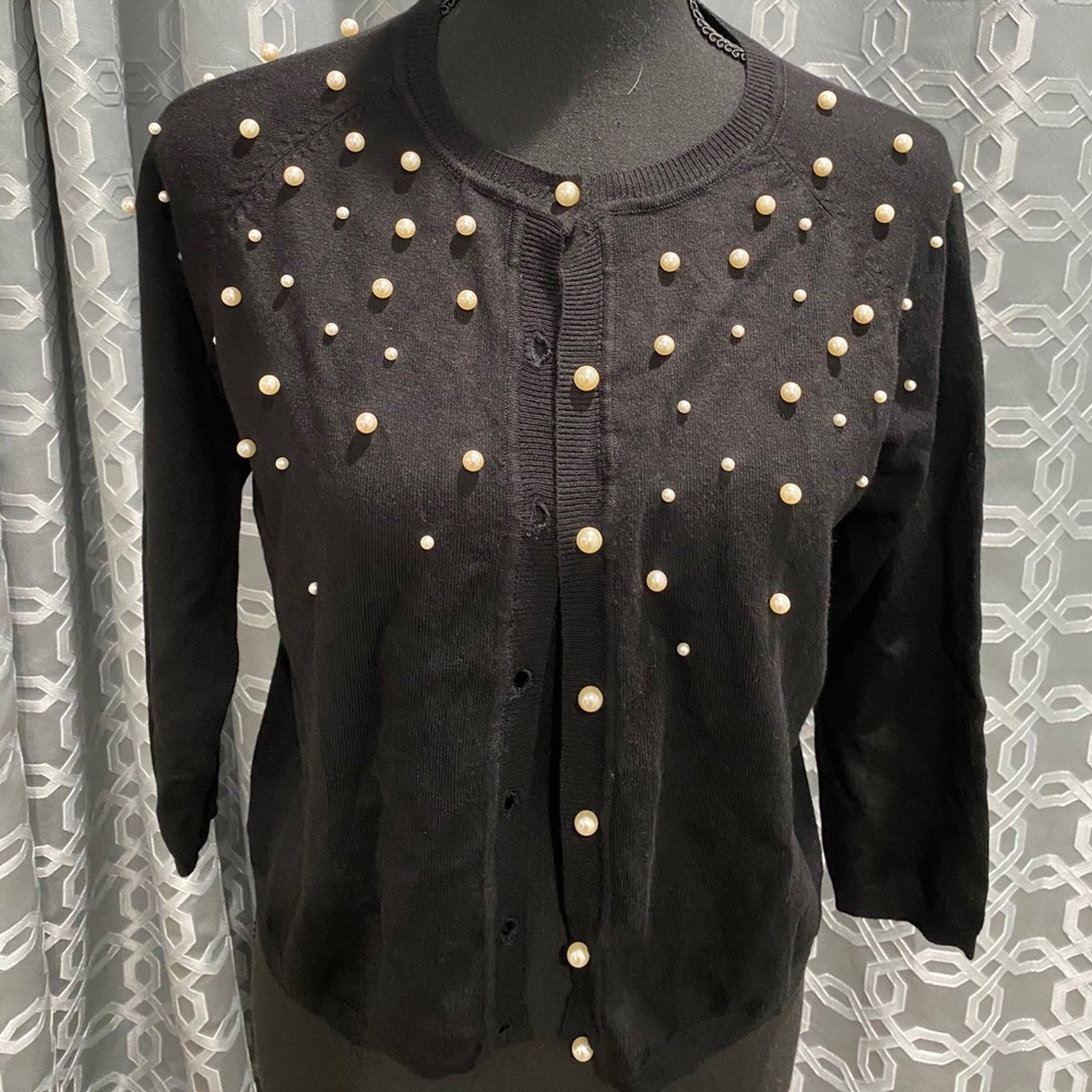Philosophy Beaded Cardigan